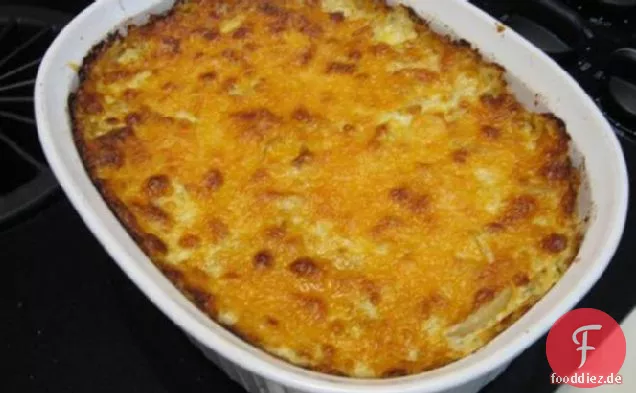 Süßer Zwiebel-Mais-Auflauf