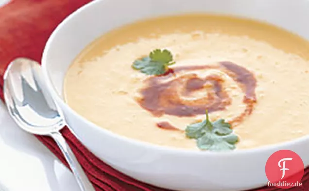 Gekühlte Maissuppe mit Adobo Swirl