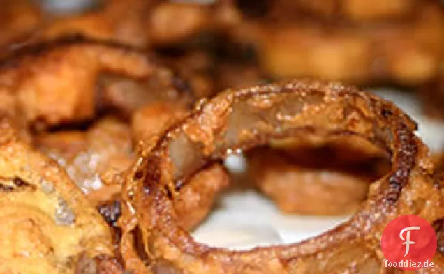 Würzige Zwiebelringe