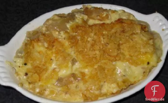 Walla Walla Süße Zwiebel-Schweizer Käseauflauf
