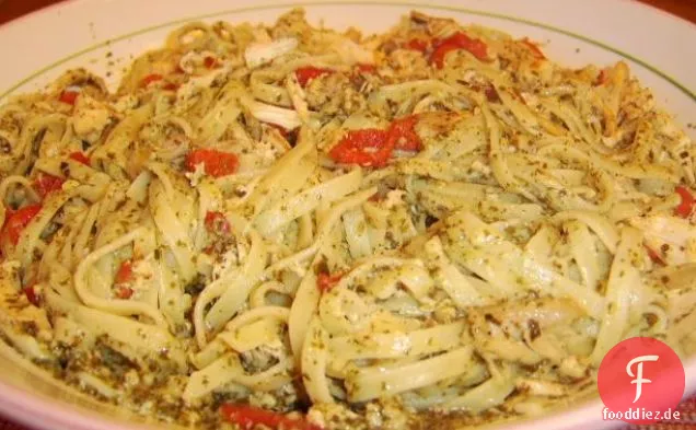 Pürierte Süß- und Rostkartoffeln mit Kräutern