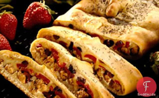 Italienische Wurst Vorspeise Brot