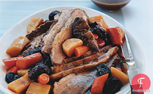 Oma Ethel's Brisket mit Tzimmes