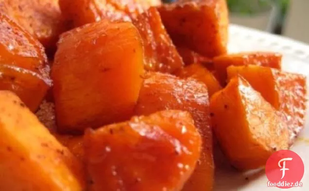 Würzige Süßkartoffeln