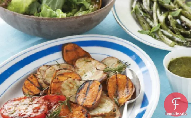 Gegrillte Kartoffeln mit Rosmarin