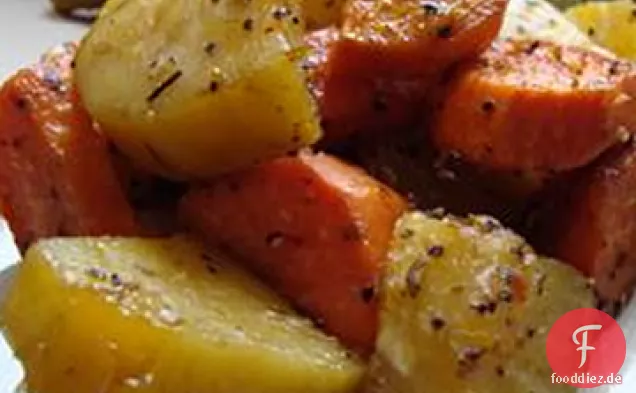 Gebackene Süßkartoffeln