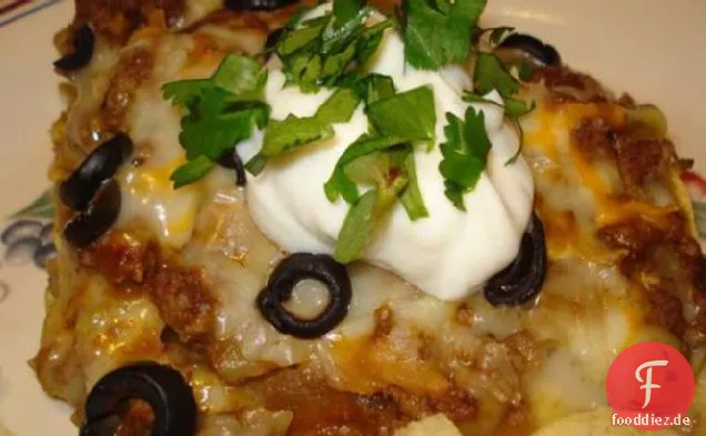 Saison Käse & Chile Enchilada Crock Pot Casserole