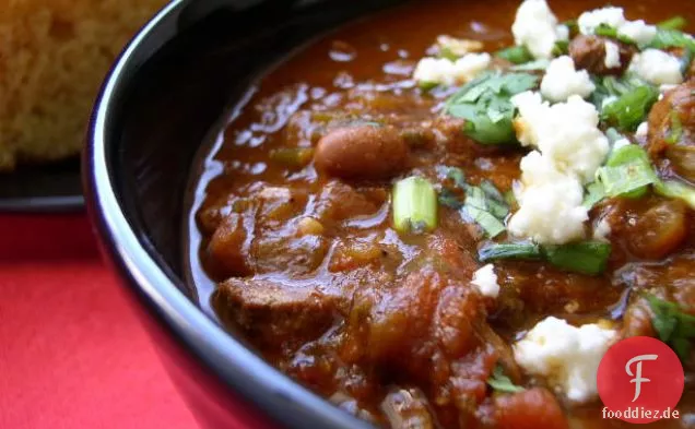 Smokey-Slow Cooker Chili