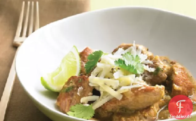 Grünes Schweinefleisch Chili