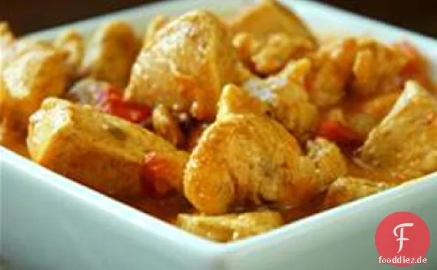 Curry-Kokos-Huhn