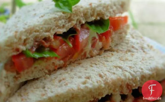 Bestes Tomaten-Basilikum-Sandwich!!!