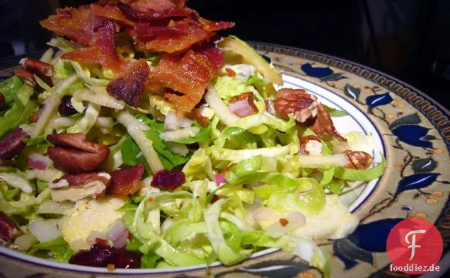 Apfel-Rosenkohl-Salat