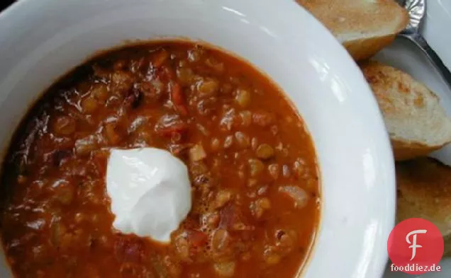 Linsen-Tomatensuppe