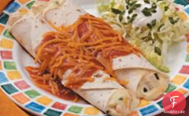 Jalapeno Huhn Enchiladas
