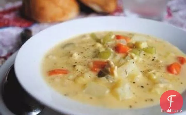 Mexikanische Huhn Mais Chowder