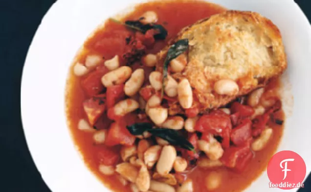 Fagioli-auf-Toast