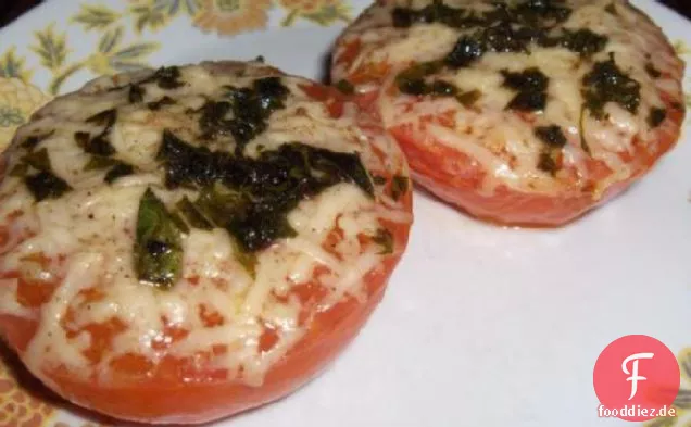 Gebackene Parmesan-Tomaten