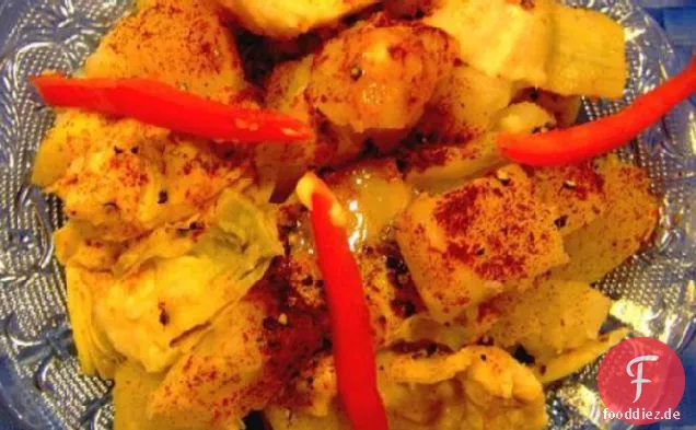 Artischocken-Kartoffelpüree