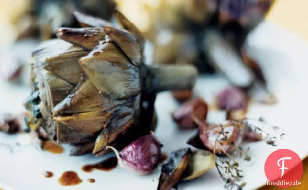Artischocken mit Knoblauch und Thymian Rezept
