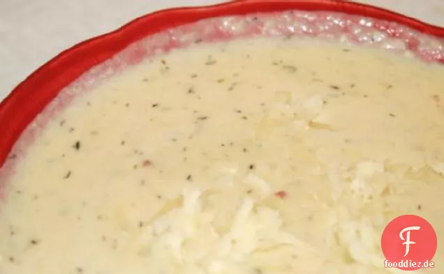 Cremige Asiago-Artischocken-Suppe