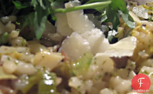Gordon Ramsays Topinambur-Risotto mit Jakobsmuscheln