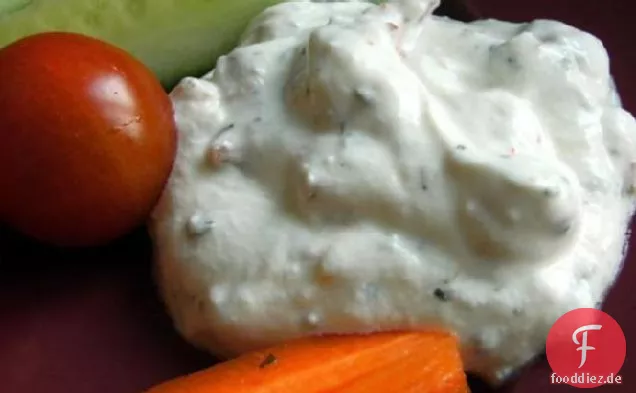 Herzhafter sonnengetrockneter Tomatendip