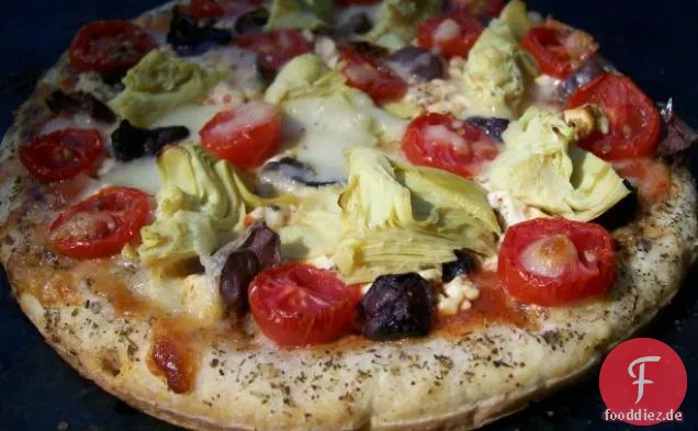 Griechisch-Göttin-Pizza