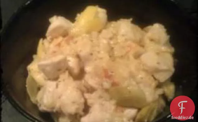 Huhn Piccata Mit Engelshaar Pasta