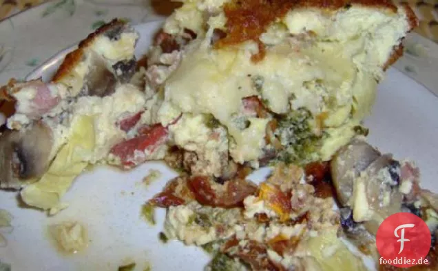 Artischocken und Paprika Frittata (Ww 4 Punkte)