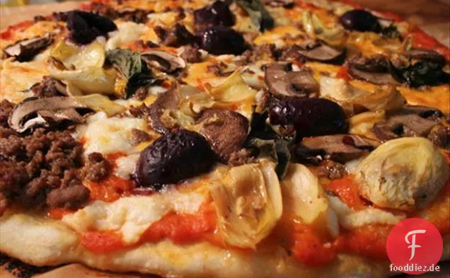 Artischocken-Pizza