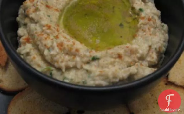 Artischocke und Cannellini Bohnendip