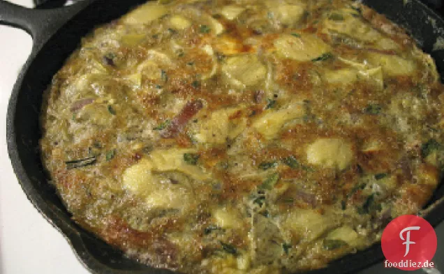 Artischocke & Zwiebel Frittata