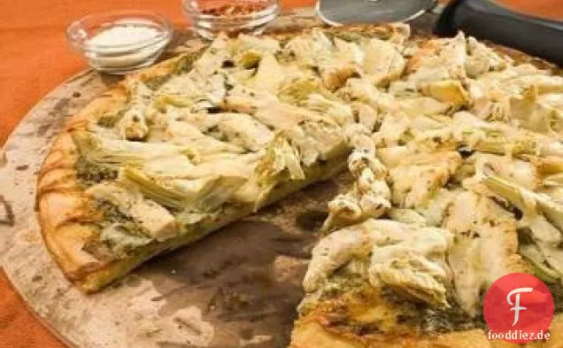 Chicken Pesto Pizza