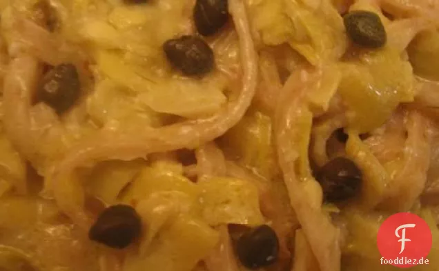 Artischockensauce mit Linguini