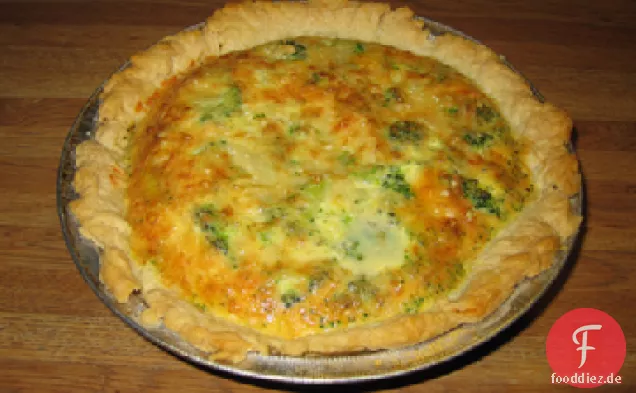 Zitronen-Brokkoli-Quiche