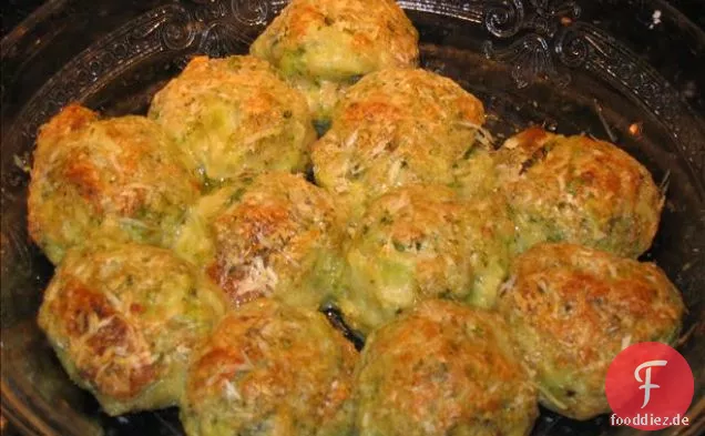 Parmesan-Brokkoli-Kugeln