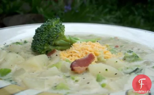 Creme von Brokkolisuppe