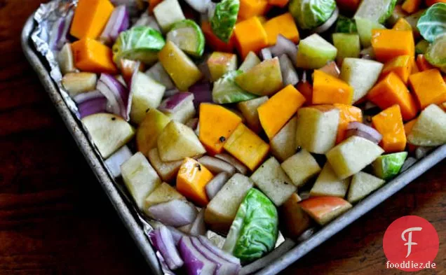 Warmer Herbstsalat