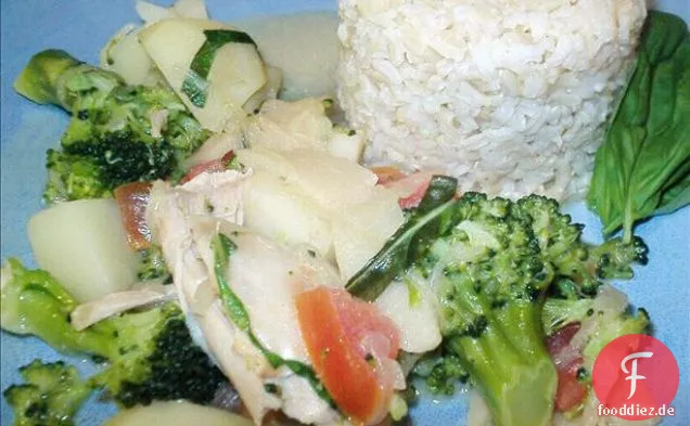 Hoisin Huhn und Brokkoli Stir-Fry