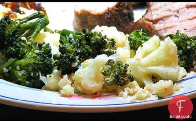 Knoblauch-Brokkoli