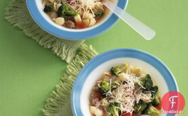 Minestrone mit Brokkoli