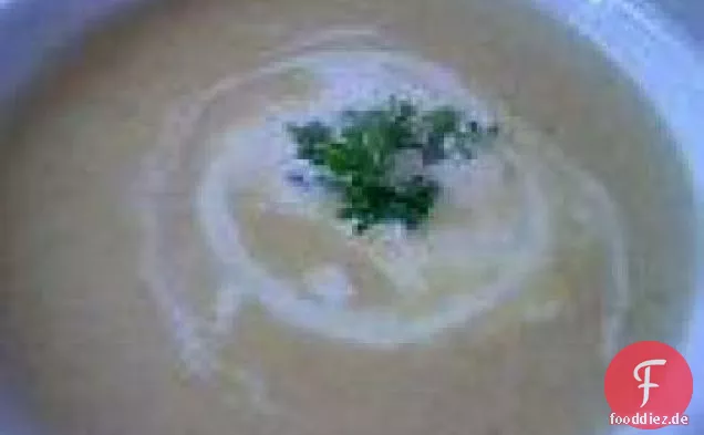 Einfache Creme von Gemüsesuppe