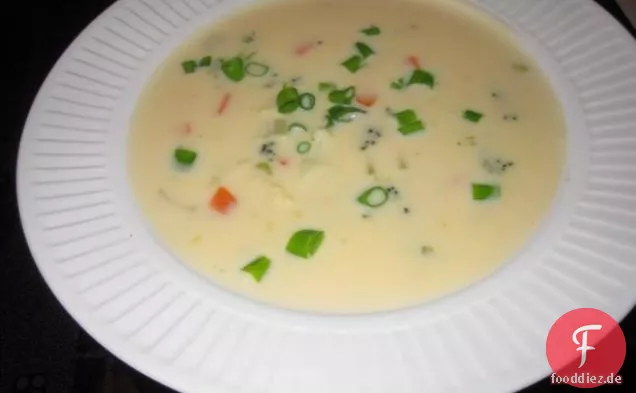 Gemüse-Käse-Suppe