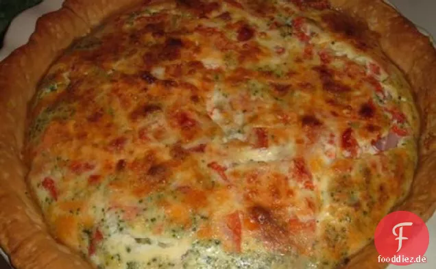 Schinken-Brokkoli-Quiche