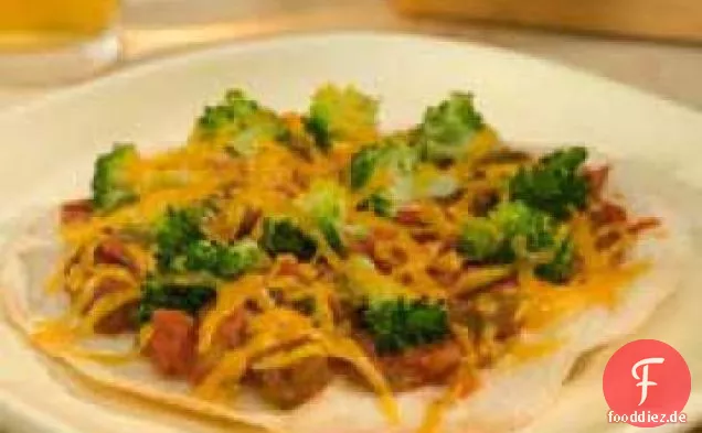Mexikanische Snack-Pizza