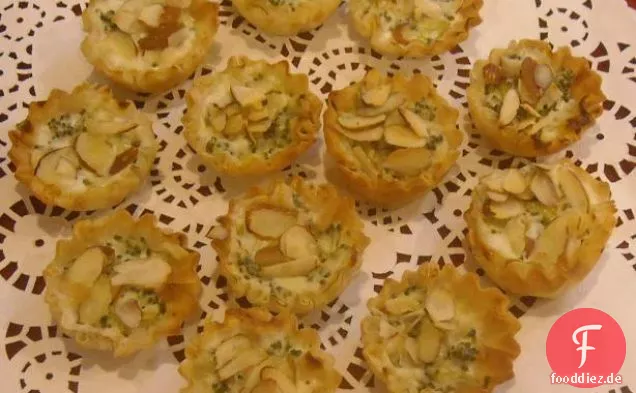 Mini-Blauschimmelkäse-Törtchen