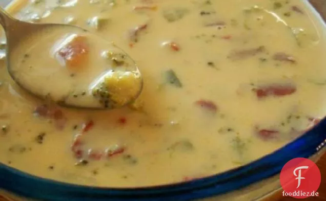 Weight Watchers leckere Käsesuppe (auch einfach)