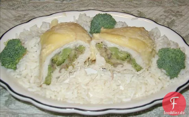 Brokkoli mit Sesam und Schalotten