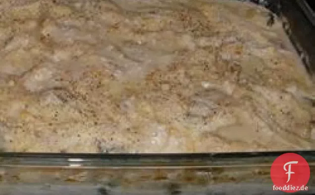 Hühnchen-Rosenkohl-Auflauf