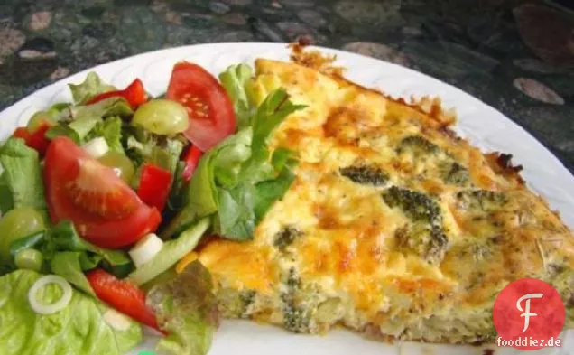 Brokkoli und Käsekuchen / Quiche